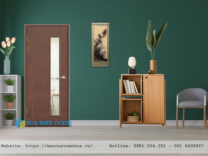 Cửa gỗ công nghiệp MDF Laminate tại quận 4
